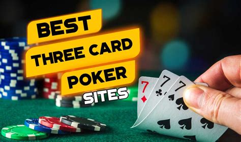 3 card poker site.
